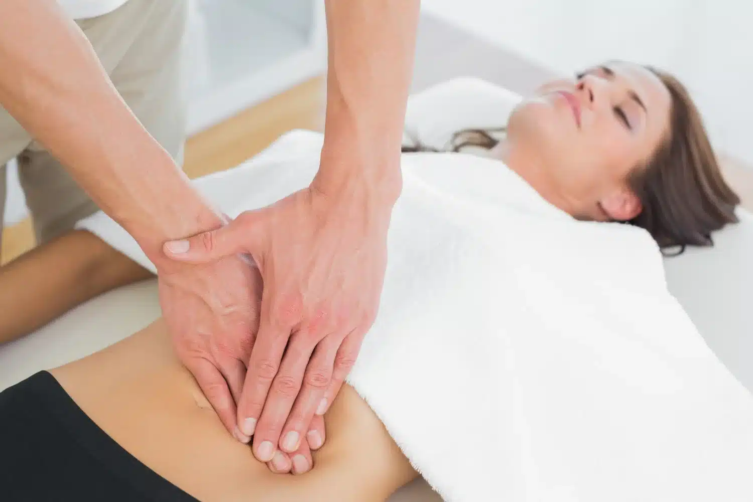 abdominal bodywork for vagus nerve relaxation support
