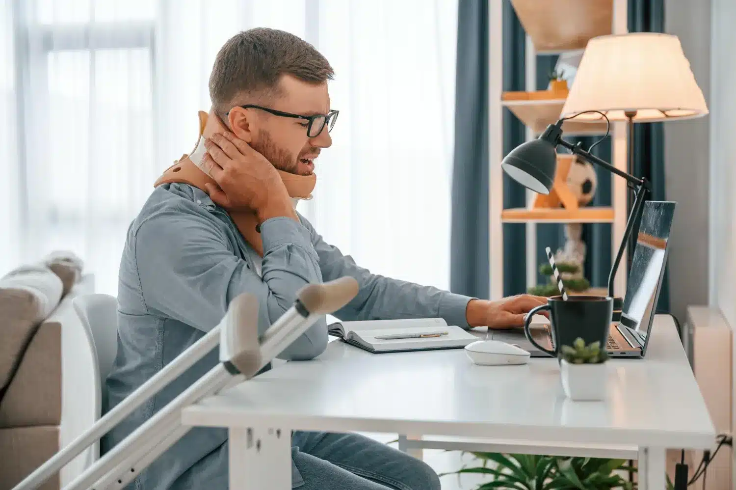 Why Sitting at a Desk Causes Neck Pain